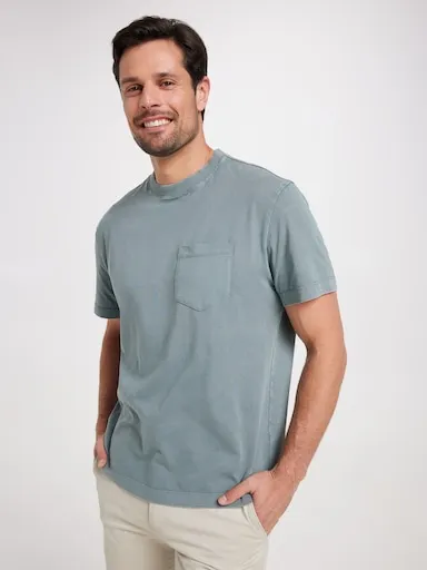 Just Jeans Short Sleeve Relaxed Fit Pocket Tee