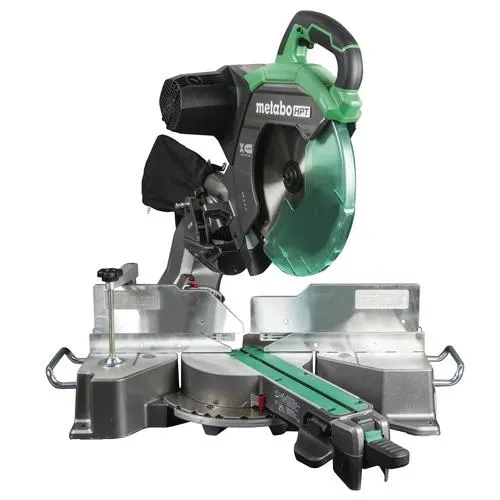 Metabo HPT® 12" Dual-Bevel 15-Amp Corded Sliding Miter Saw