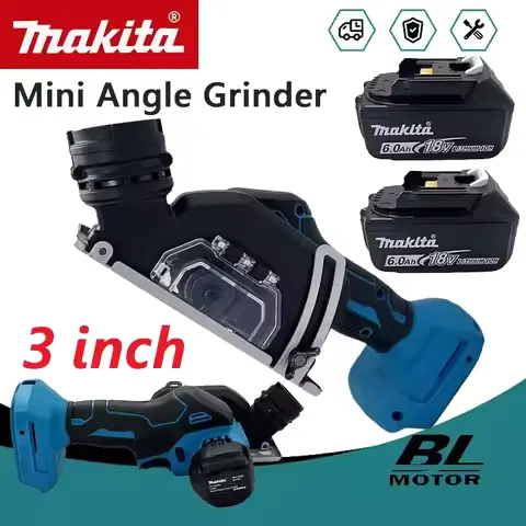New Makita Brushless Cordless Electric Impact Hammer Drill Angle Grinder Electric Circular Saw Combo Kits Power for 18v Battery