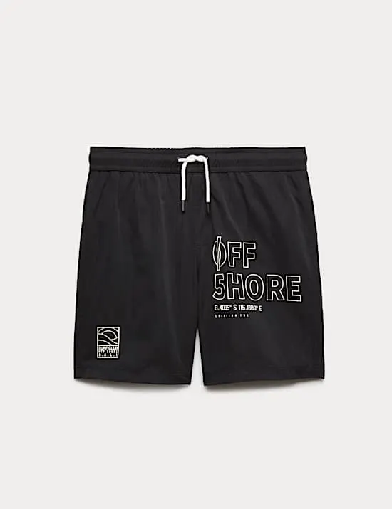 Badeshorts mit Offshore-Grafik (6–16 J.)