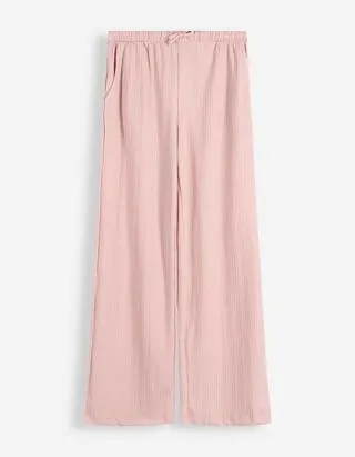Pantaloni - A nido d'ape - Rosa chiaro