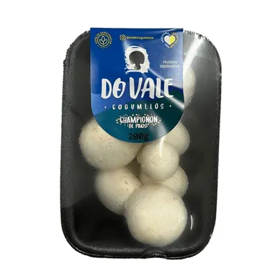 cogumelo do vale champignon paris bandeja 200g