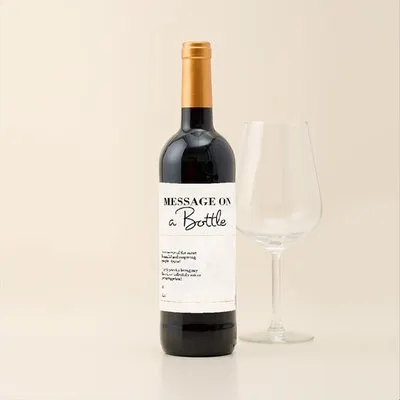 Condado Real | Tempranillo Tinto | Message met eigen tekst | 750 ml