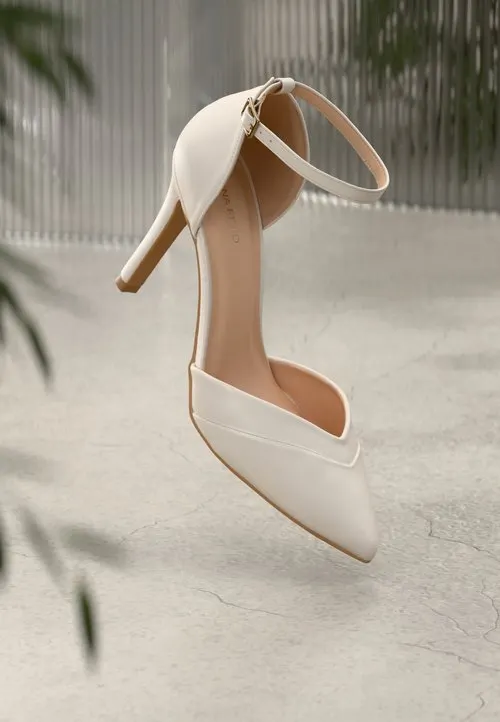 Klassiske pumps - off-white