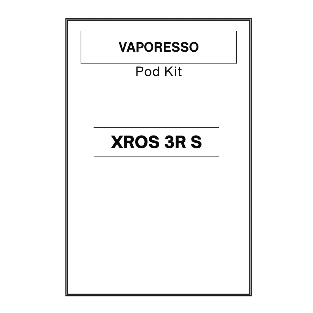 Vaporesso XROS 3R S Pod Kit
