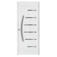 Puerta de exterior chapa curva 65 blanca 80 x 200 derecha