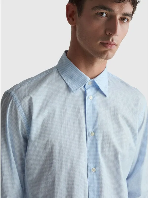 Cotton shirt with pattern