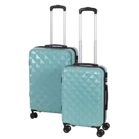 Set 2 valigie acquamarina, Diamond