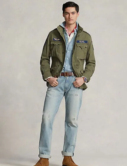 The Iconic Field Jacket Olive Mountain