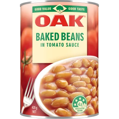 Oak Baked Beans In Tomato Sauce