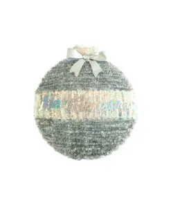 Tinsel Christmas Ball Ornament 40x45cm