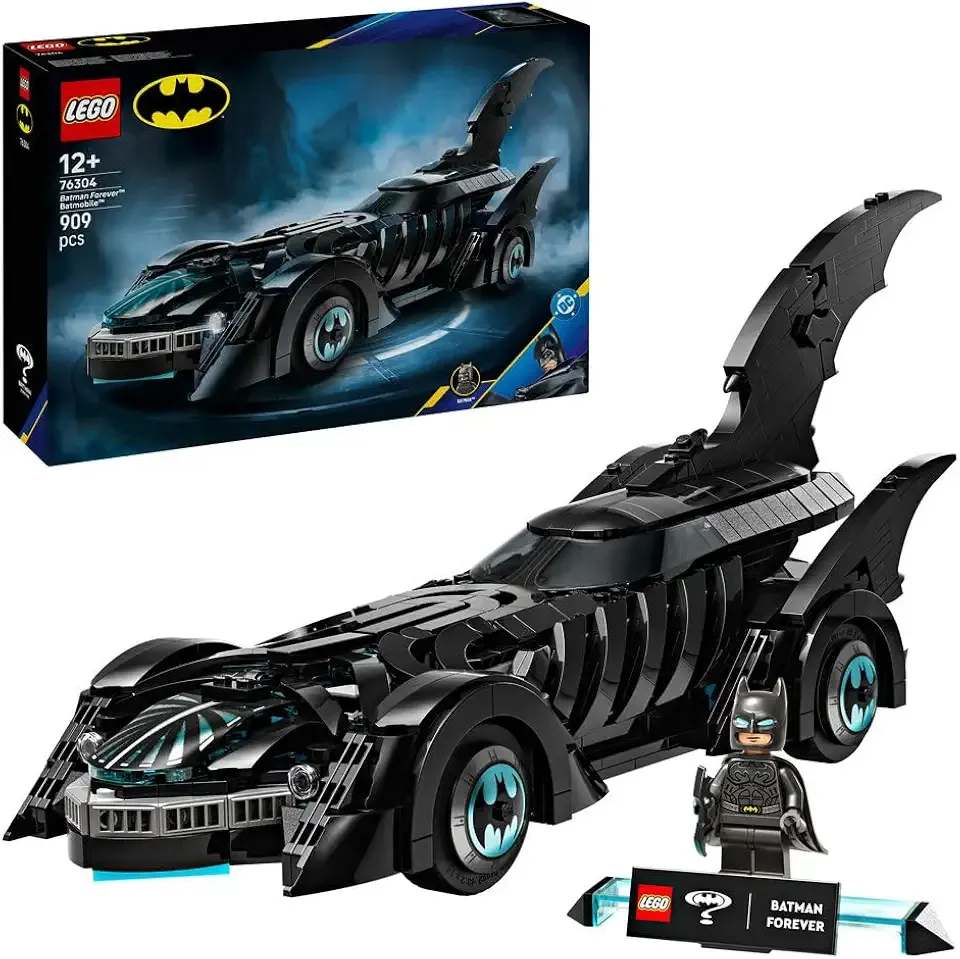 76304 Super Heroes, Batman Forever Batmobile Toy, Birthday Present, Blocks, Boys, Girls, Children, 12 Years, 13 Years, 14 Years, Elementary Schools, Vehicles, Mini-Cars, Figure, Goods