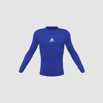 adidas Youth Alphaskin Long Sleeve Compression Top