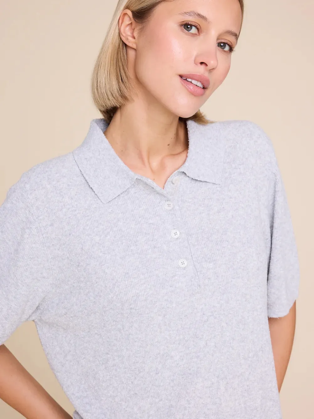 YASMIN KNITTED T-SHIRT