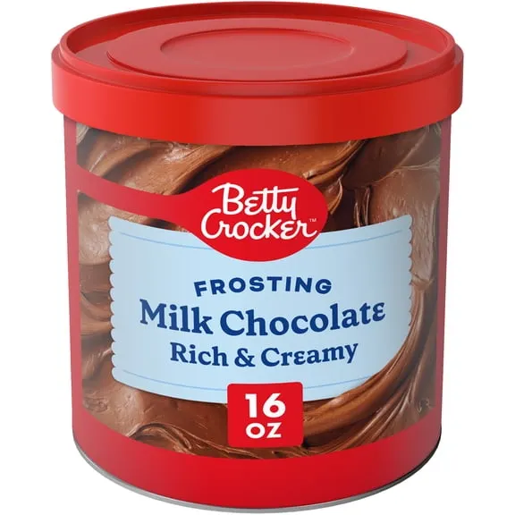 Best seller, Betty Crocker Rich and Creamy Milk Chocolate Frosting, Gluten Free, 16 oz