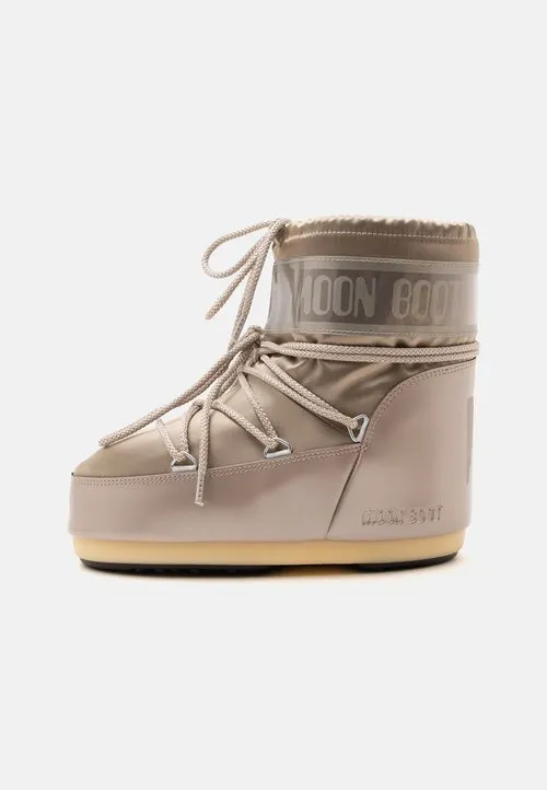 MB ICON LOW GLANCE - Vinterstøvler - platinum-coloured