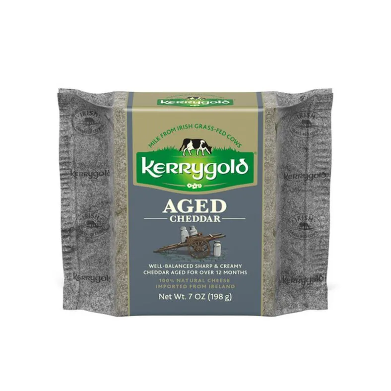 Kerrygold Grass-Fed Aged Irish Cheddar,