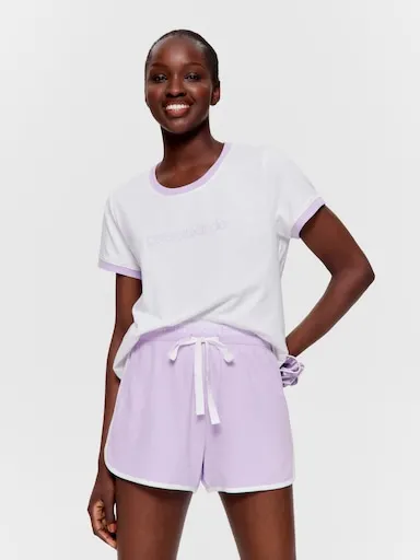 Lilac Waffle Mid Sporty Short
