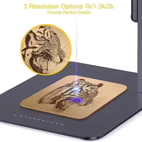 LASERPECKER Handheld Laser Engraver Portable Powerful Laser Engraving Cutting Machine With 5W Bluetooth CNC DIY SuperFast LP2