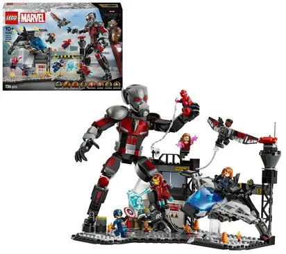 LEGO® MARVEL 76314 - LE COMBAT DE CAPTAIN AMERICA : CIVIL WAR