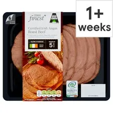 Tesco Finest* Cert Irish Angus Roast Beef 100G