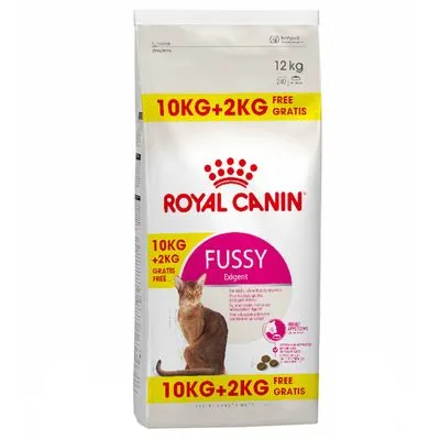 Croquettes Royal Canin pour chat 10 kg + 2 kg offerts ! Fussy Exigent
