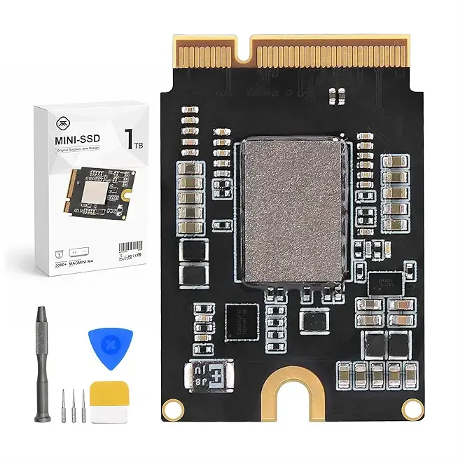 SlimQ 1TB SSD for Mac mini M4 - Upgrade Kit Compatible with Macmini Internal M.2 SSD Replacement Drive, High-Speed 1TB Storage Upgrade