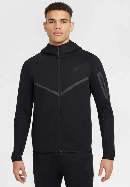 Nike Sportswear Fleecejakke - schwarz