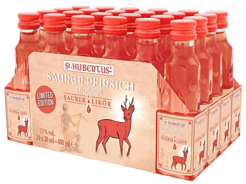 St. Hubertus Saurer Pfirsich Tropfen