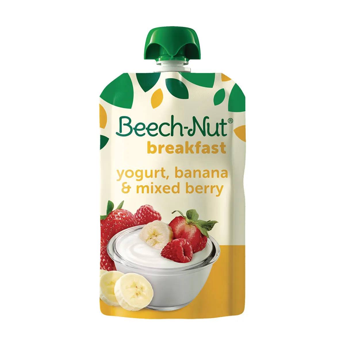 Beech-Nut Breakfast Stage 4 Toddler Food, Yogurt Banana & Berry, 3.5 oz