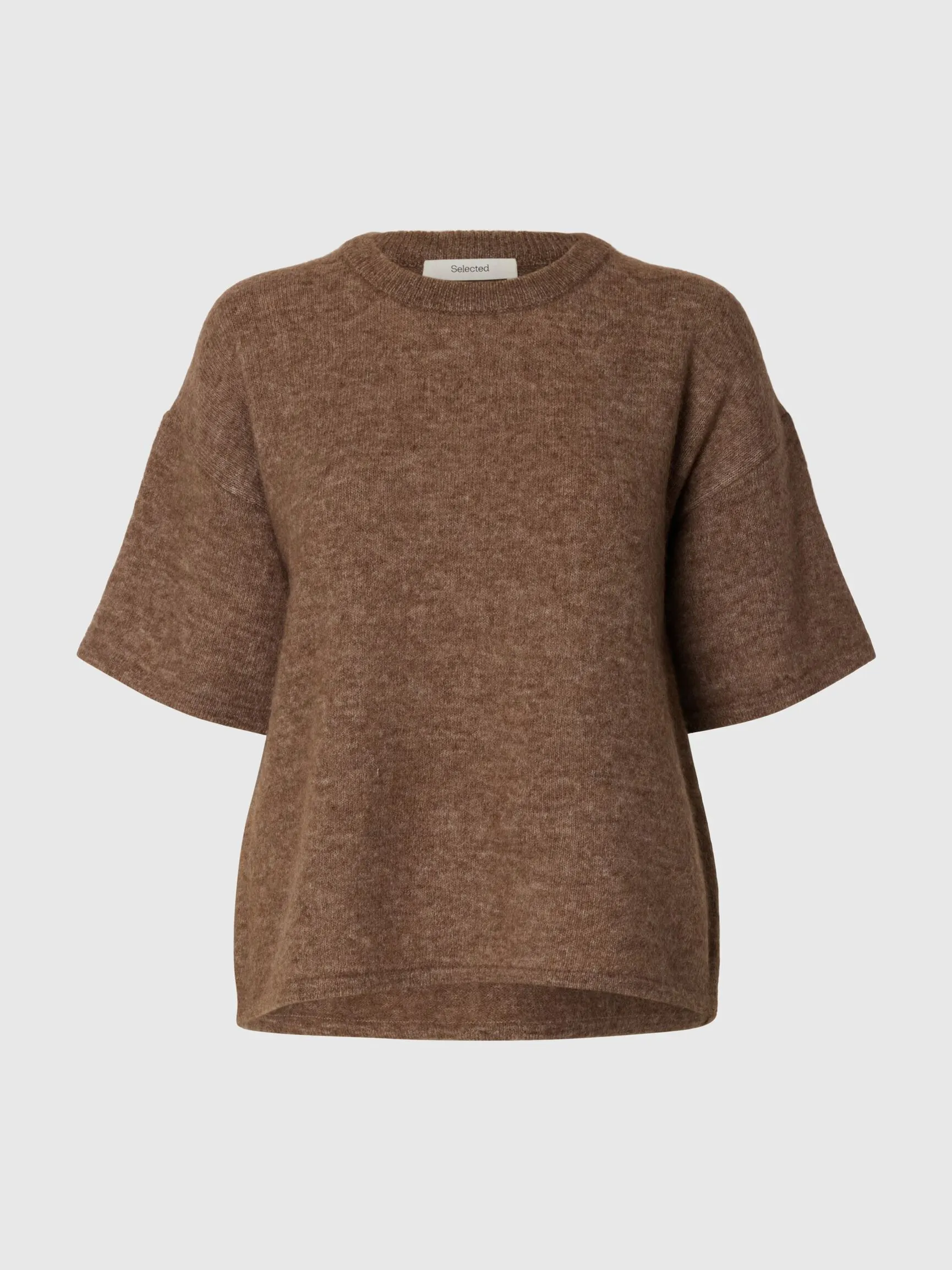 ULLBLANDING STRIKKET PULLOVER