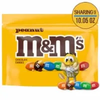 M&M'S Peanut Milk Chocolate Candy Sharing Size Bag
