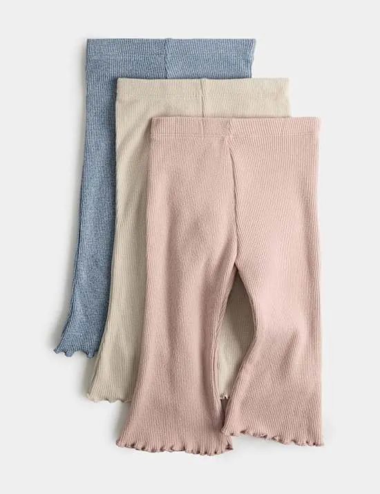 3er-Pack Leggings (0–5 Jahre)