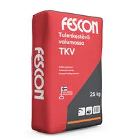 Tulenkestävä valumassa TKV 25 kg