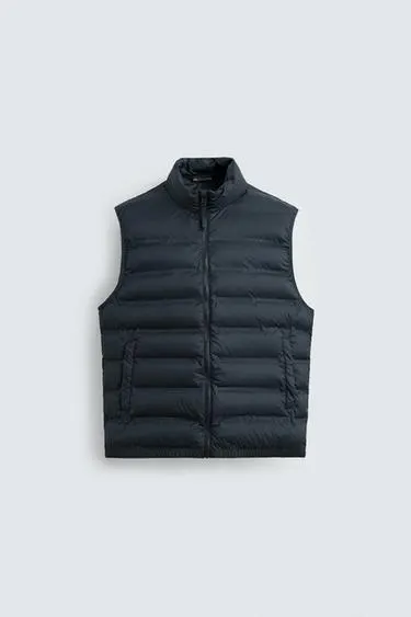 LIGHTWEIGHT WATER-REPELLENT PUFFER GILET