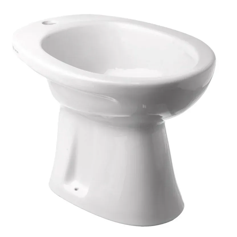 Bidet de apoyo Andina 1 agujero ovalado blanco