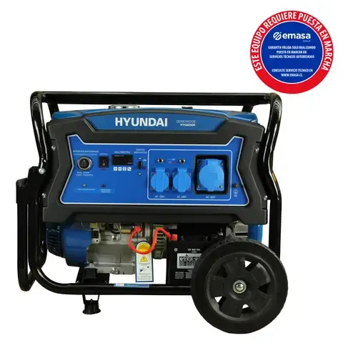 Generador Eléctrico a Gasolina Partida Eléctrica 6500 W 25 l