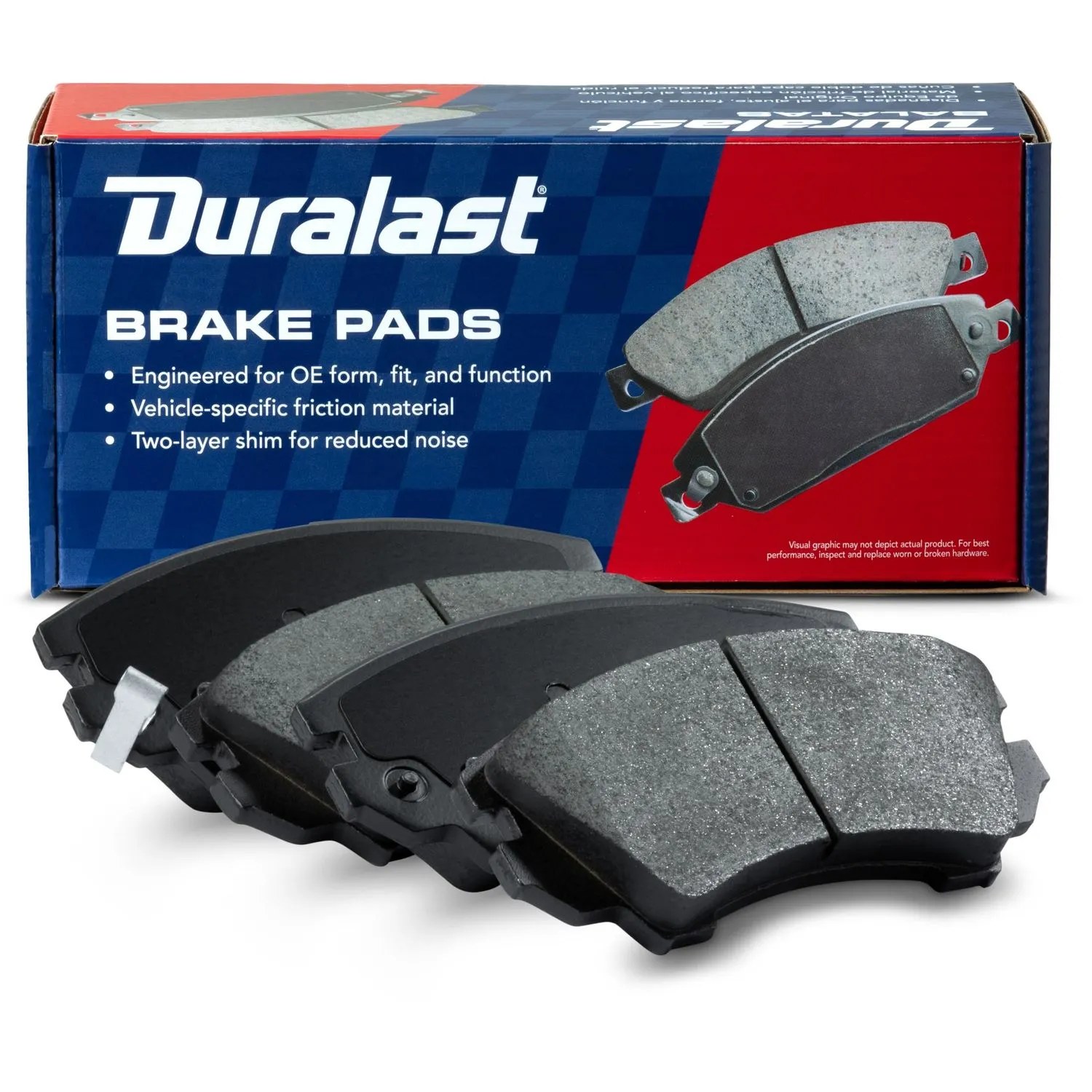 Balatas Ceramicas Duralast MKD1404