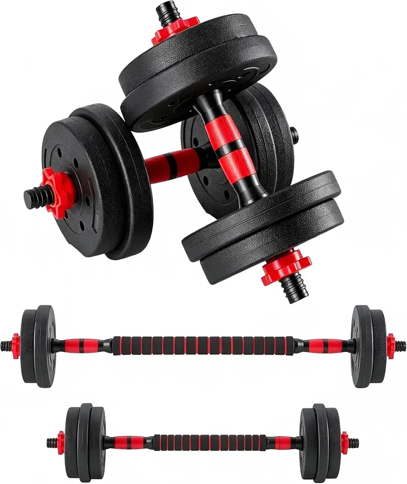 OLIXIS Adjustable Dumbbell Set, 20/40/60LBS, 5-in-1 Weight Set