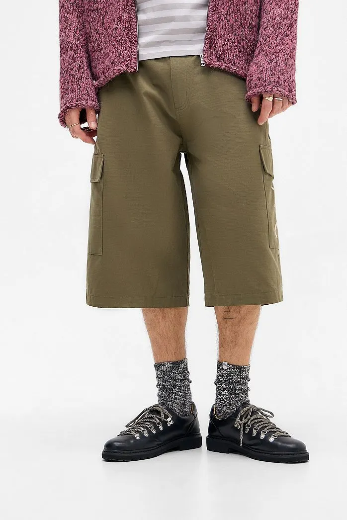 Pantaloncini Cargo in Ripstop Verde Ed Hardy Esclusiva UO