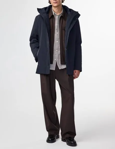 Blake 8240 Hood Jacket Navy Blue