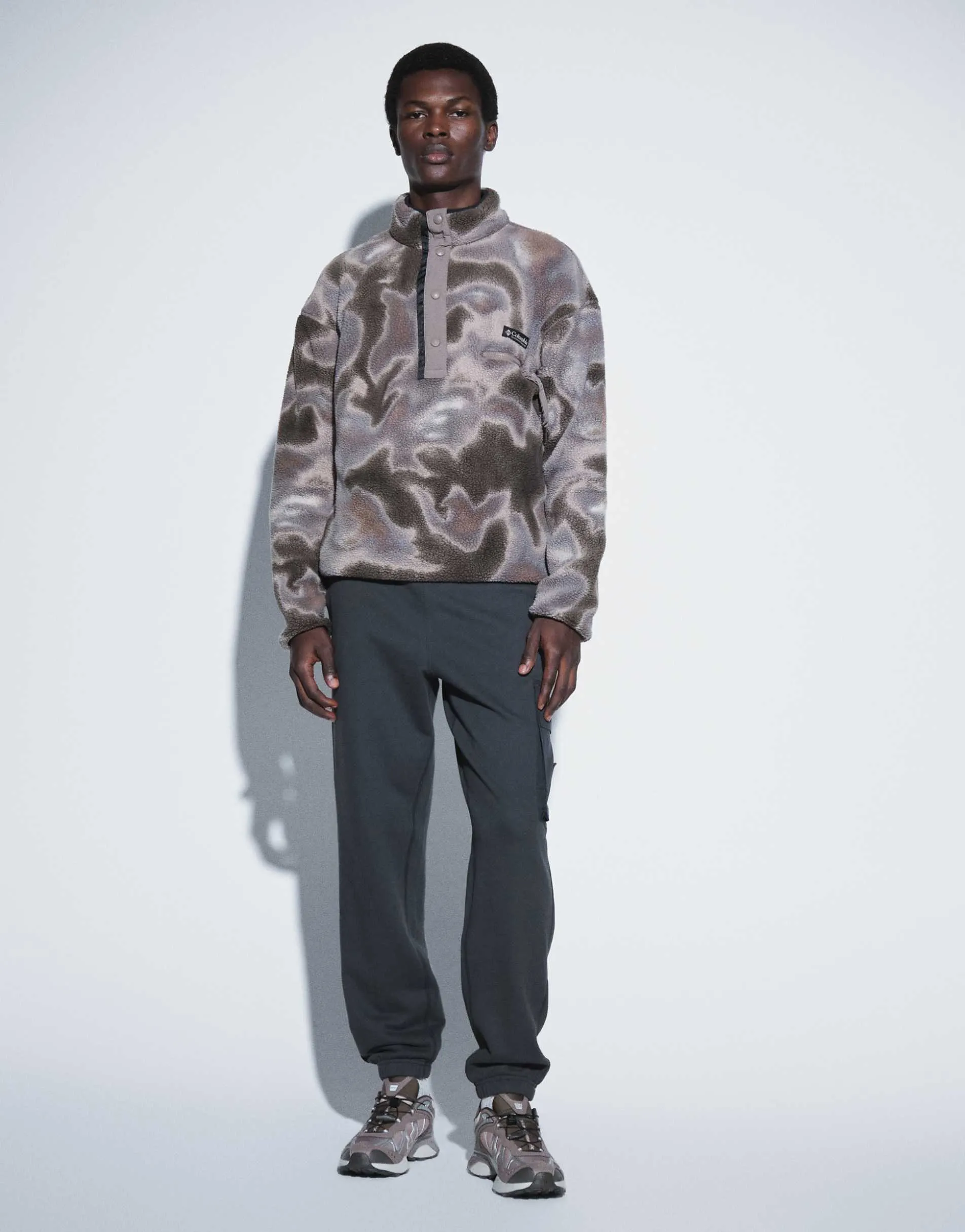 Calvin Klein Jeans Terry Badge jogger in black
