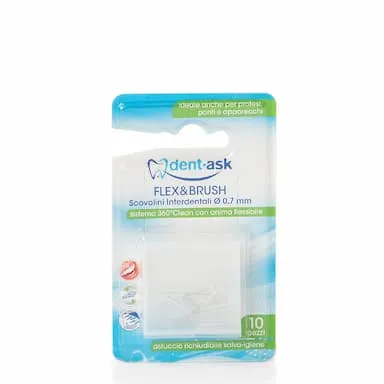 Flex&Brush Scovolini Interdentali 0,7Mm 10Pz