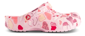 Crocs Classic Valentines Day Clogs Rosa 209682