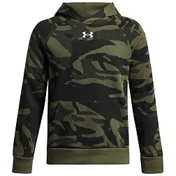Under Armour Boys' Rival Fleece Printed HD Hoodie