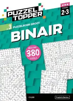 Puzzelboek groot binair 2-3 punt nr3