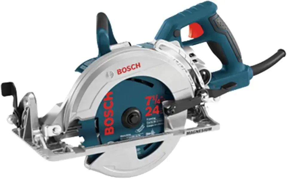 Bosch 7-1/4-Inch Worm Drive Circular Saw CSW41, Blue