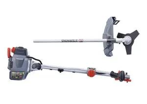 Decespugliatore a scoppio 2 tempi 51.7 cm³ in alluminio STERWINS PBC2-52B-B.22 impugliatura a manubrio con lama in acciaio a 3 denti