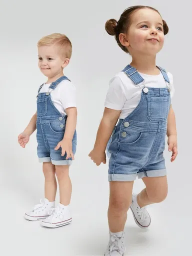 Just Jeans Baby Amaze Dungaree Short
