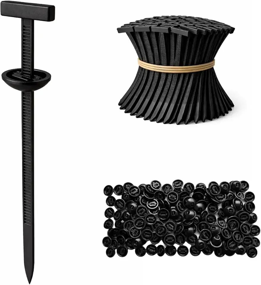 150Pack Nylon Universal Cable Tie Buckle, Zipper Clips for Cars, T Style Zip Ties Button Fixion Tools, Automotive Plastic Rivet Push Pin, Auto Body Parts Trim, Bumper Retainer Fender Liner Door Panel